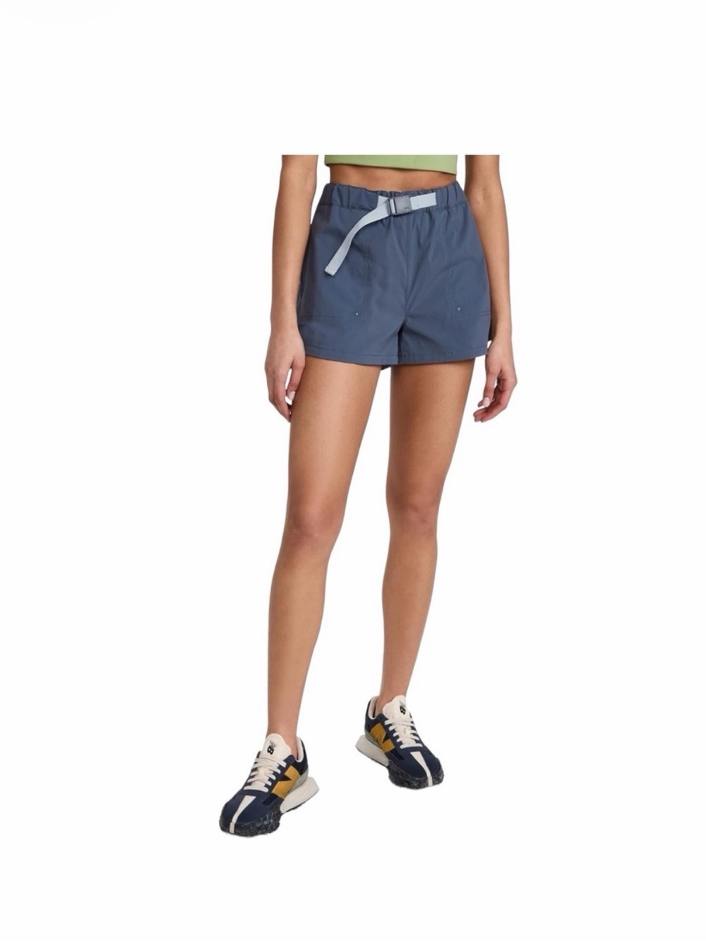 Madewell MWL Blue Active Drawstring Shorts
